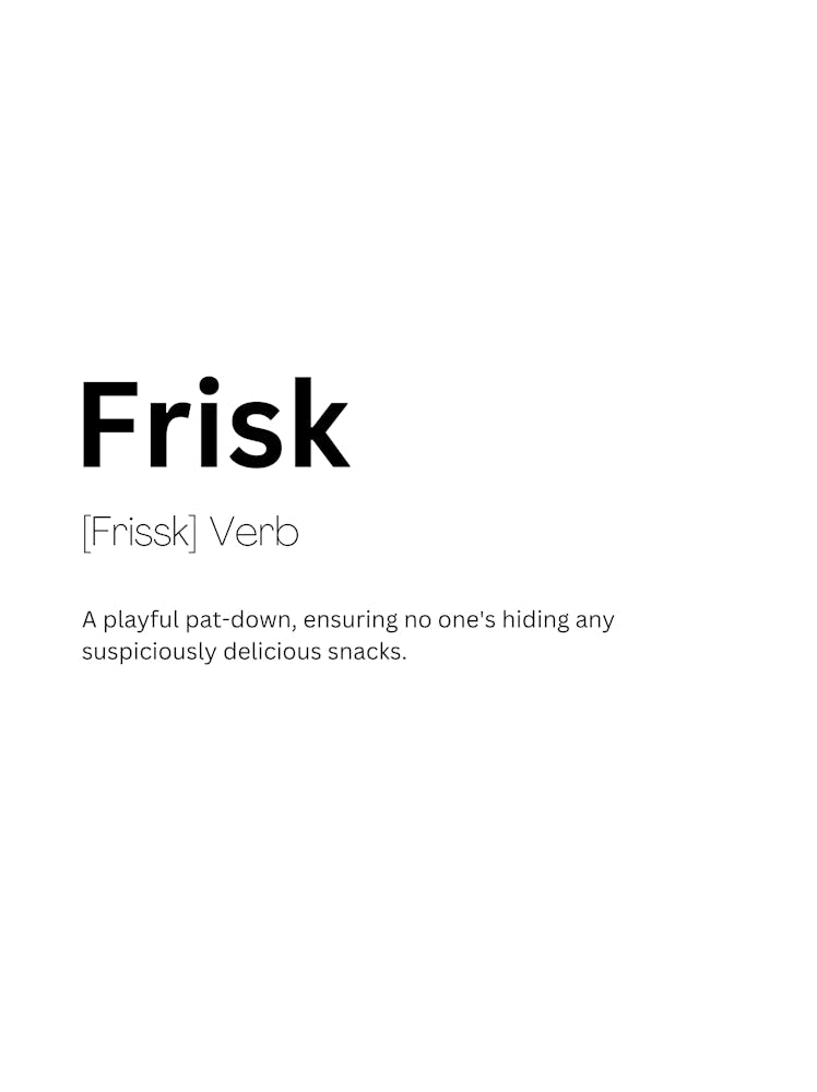 Frisk Definition Meaning