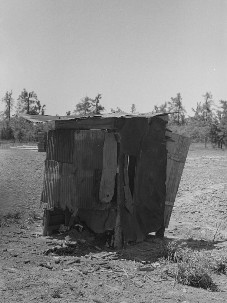 Untitled Photo, Possibly Related To Front Porch Of Sharecropper Cabin, Southeast Missouri Farms By Russell 4