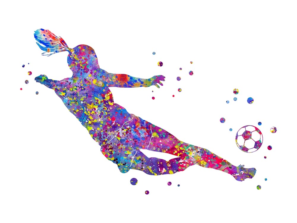 Girl Soccer Player 2