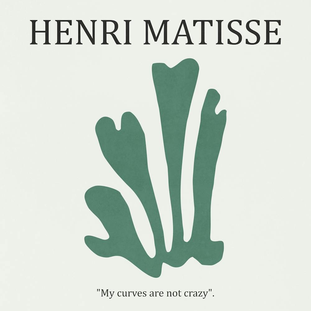 Green Leaf 02- Henri Matisse