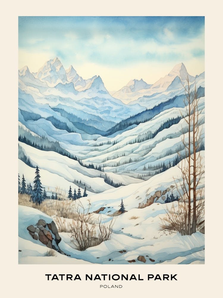 Tatra National Park Poland 3 Poster