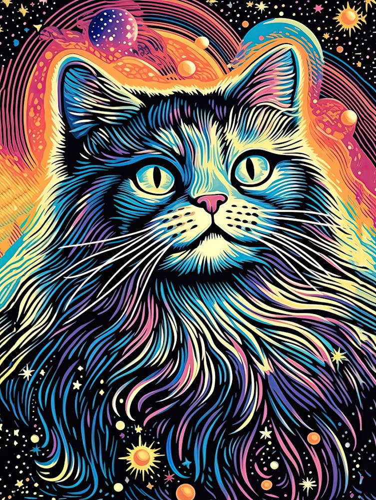 Galactic Pawthority, Psychedelic Cats series