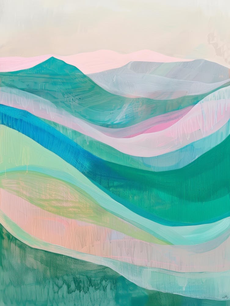 Abstract Landscape Painting 8