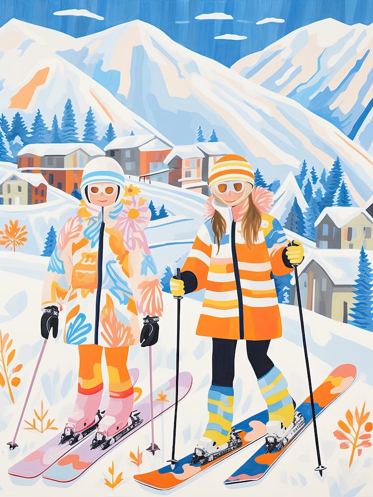 Snowbird Ski Resort   Utah Usa, Ski Resort Illustration 1