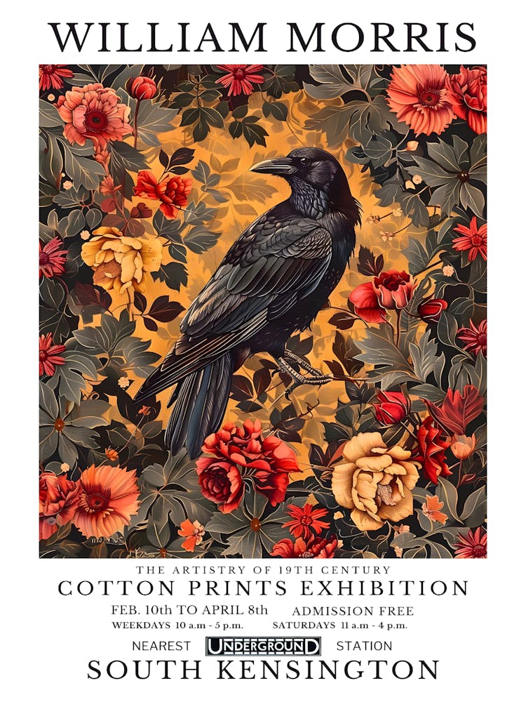 William Morris Cotton Prints Exhibition 62