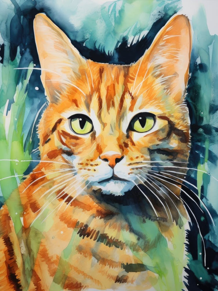 Orange Tabby Cat 4