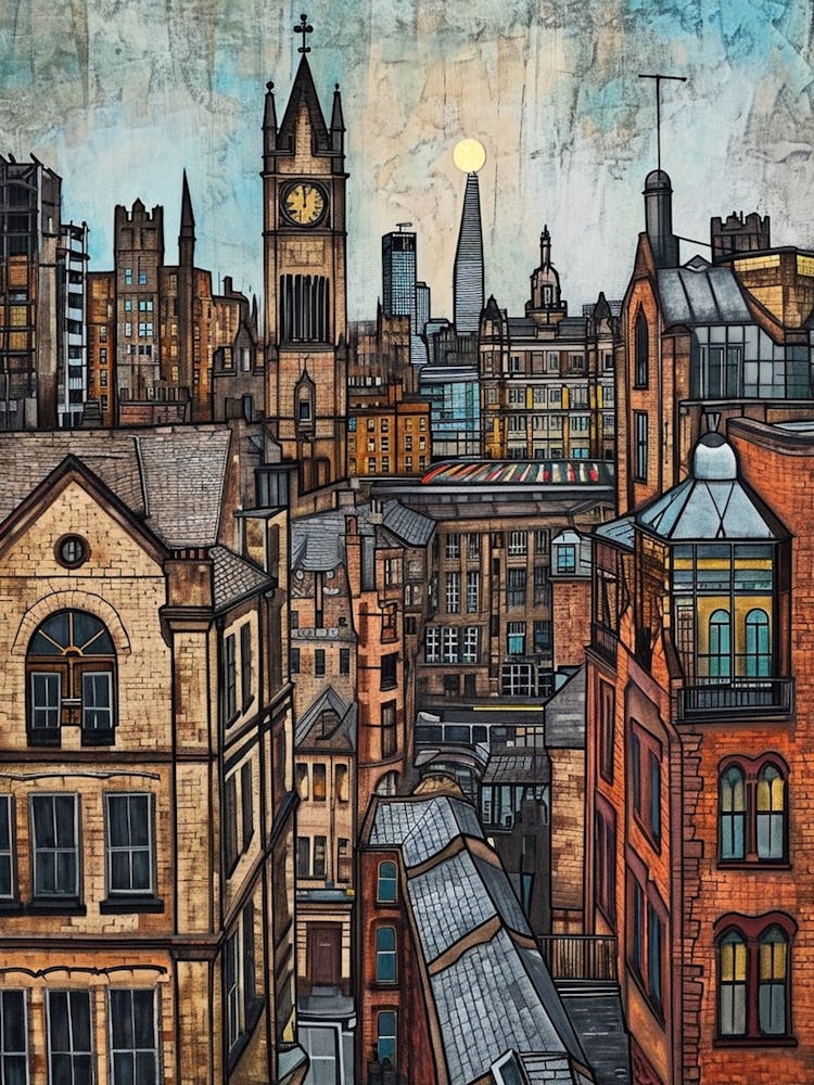 Manchester Kitsch Illustration 1