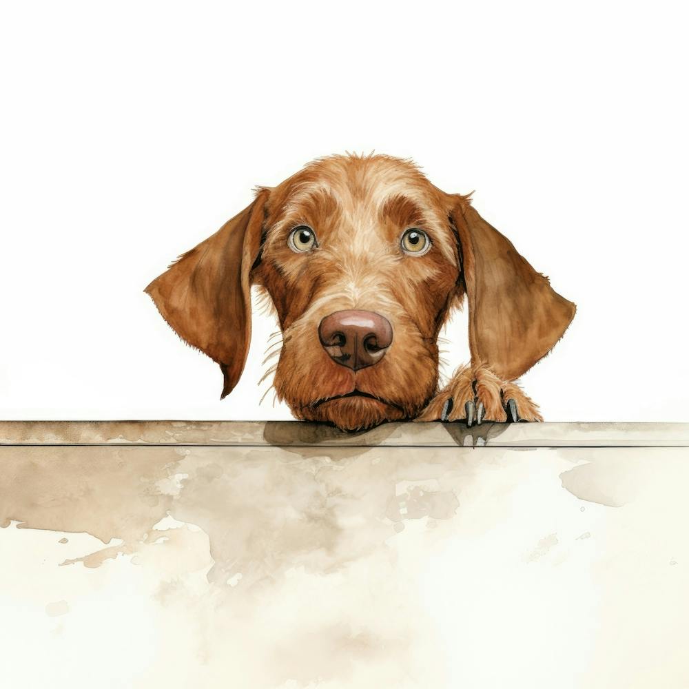 Wirehaired Vizsla Dog 2