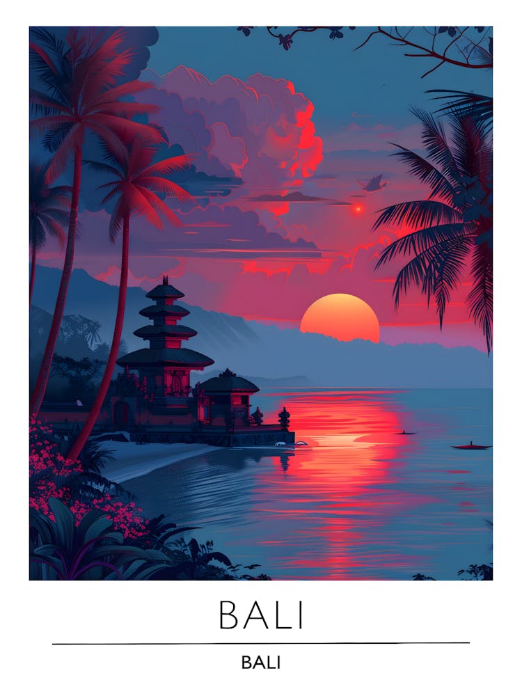 Bali Sonnenuntergang