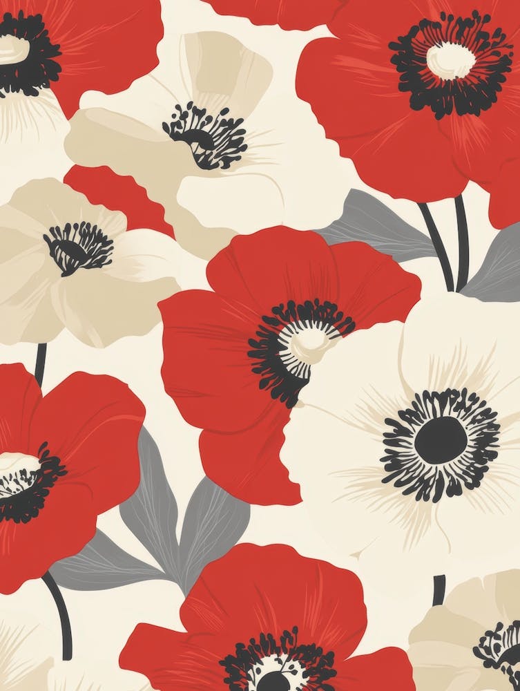 Coquelicots Rouges 17