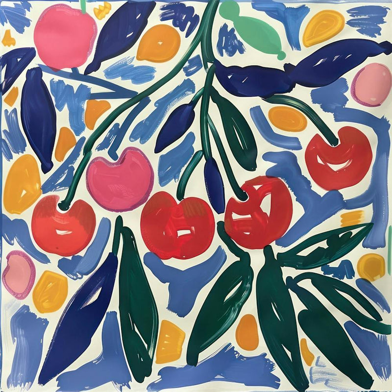 Cherries Matisse Style 10