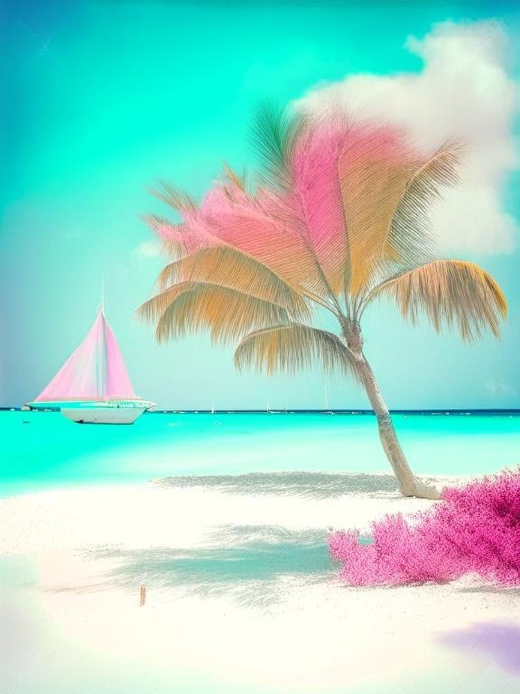 Aruba Soft Colours Tropical Destination