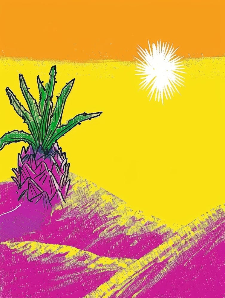 Pineapple In The Desert