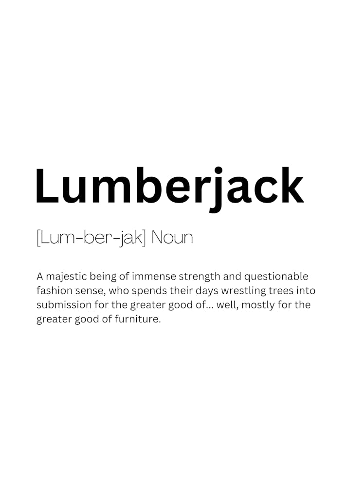Lumberjack Definition Meaning