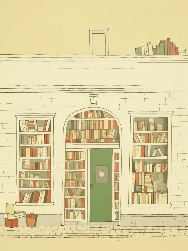 Rome The Book Nook Pastel Colours 4
