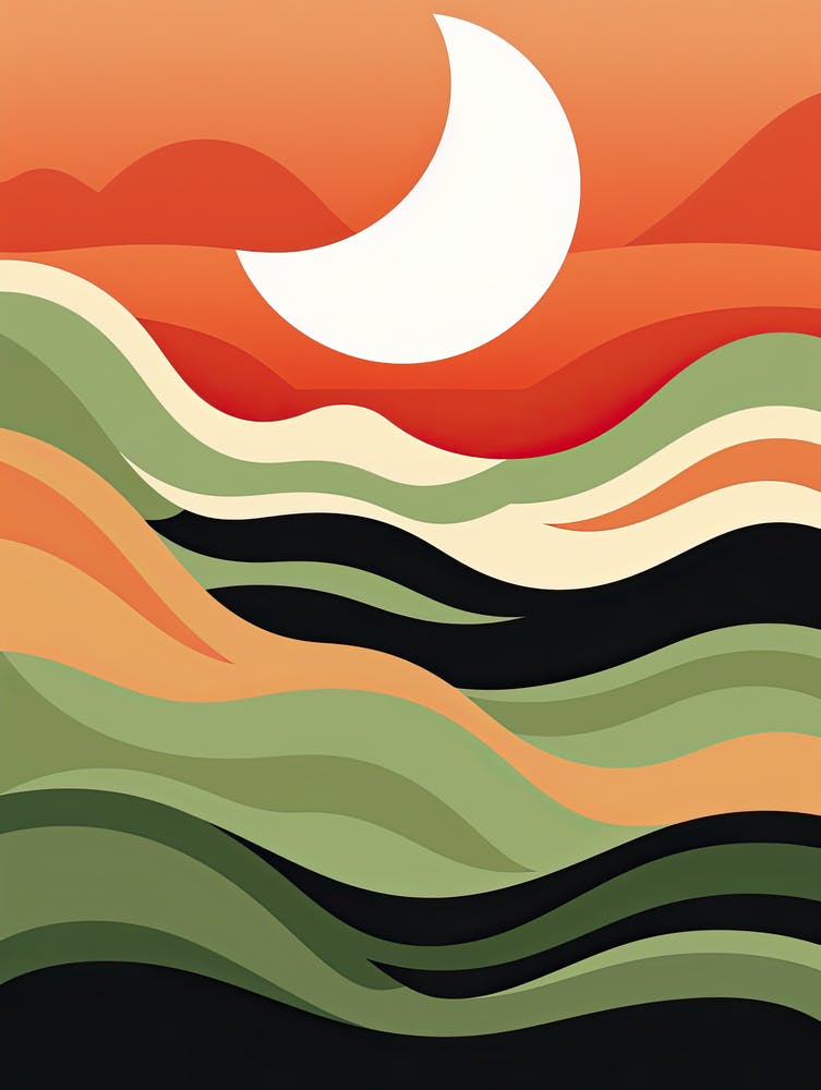 Risograph Rhapsody; Abstract Vintage Dreams