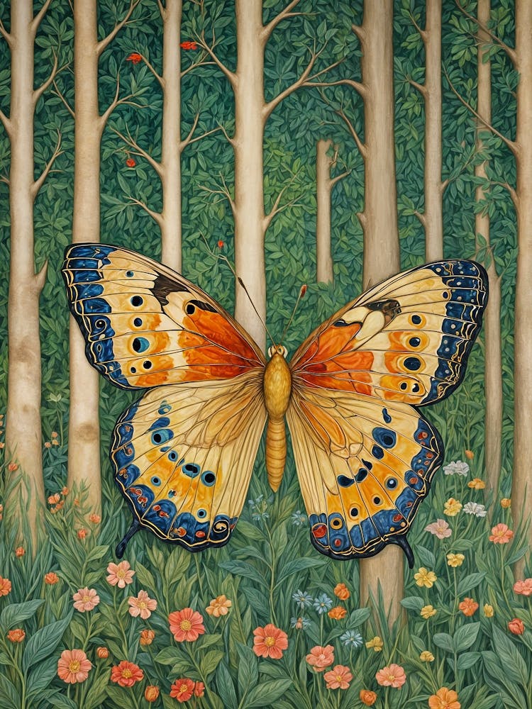 Butterfly In The Woods no2