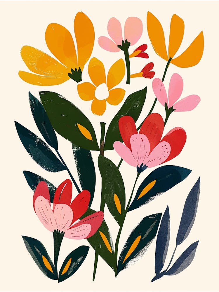 Floral Bouquet Matisse