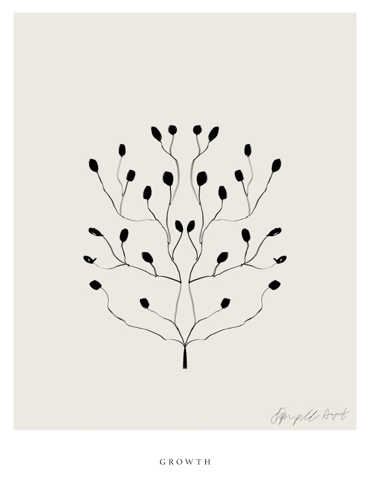 Simple art line no 7