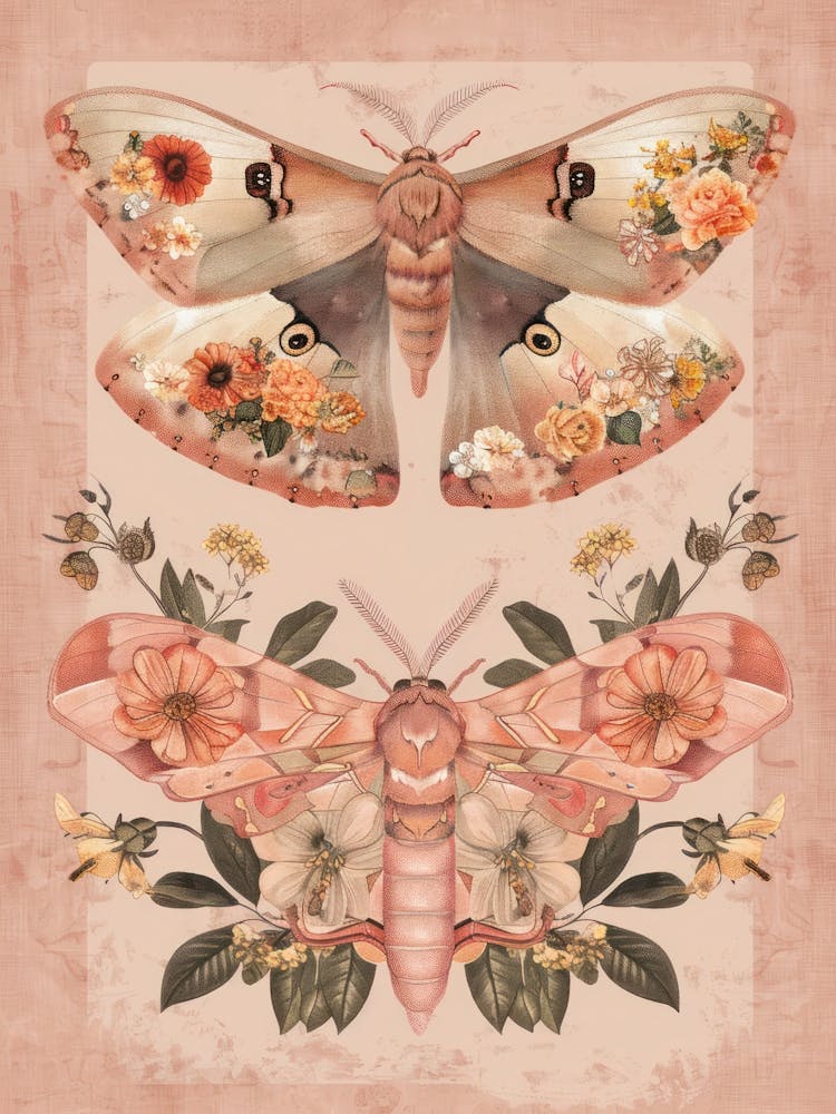 Butterfly Symphony William Morris Style 10