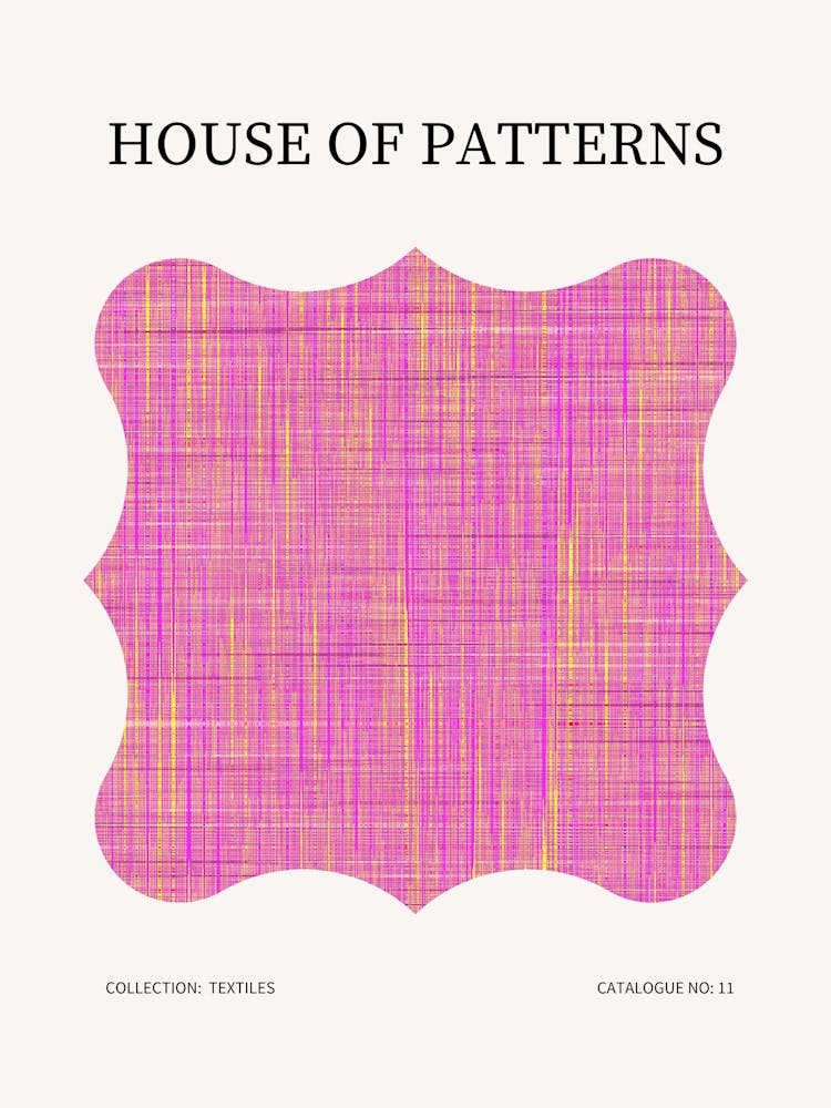 Textile Pattern Poster 11