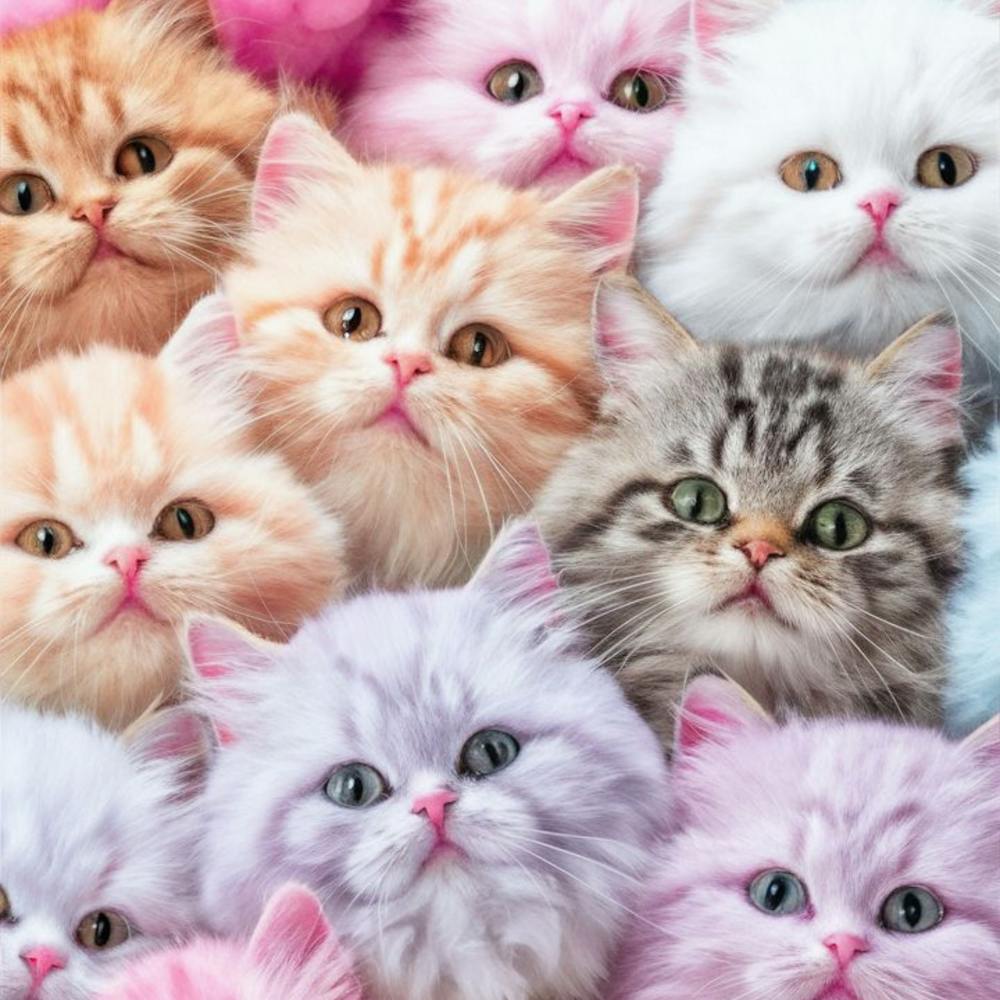 Group Of Kittens