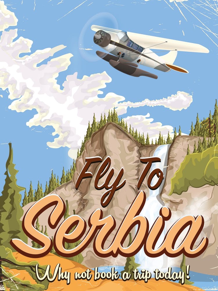 Fly To Serbia