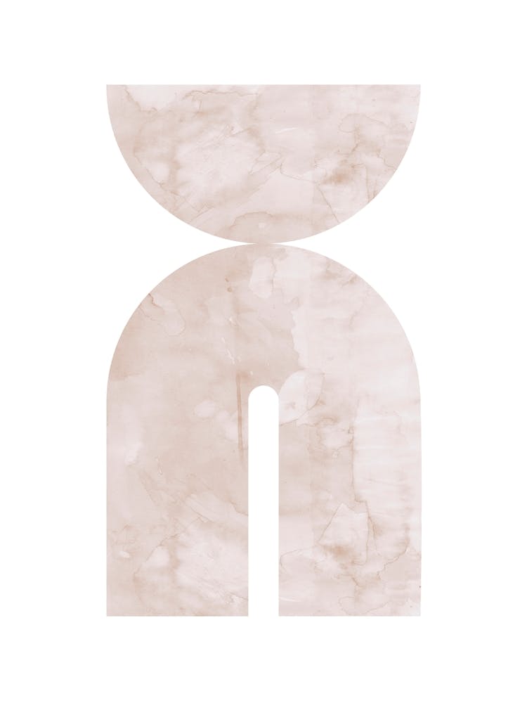 Geometry watercolor circles 6