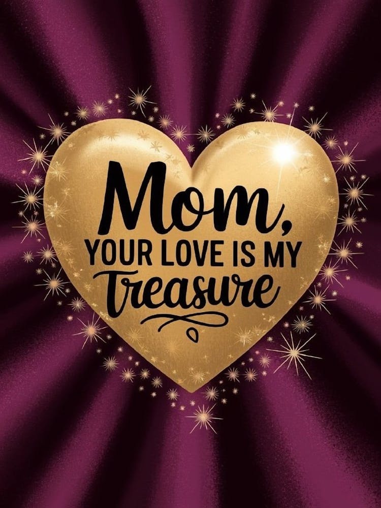 Mom Your Love Is My Treasure