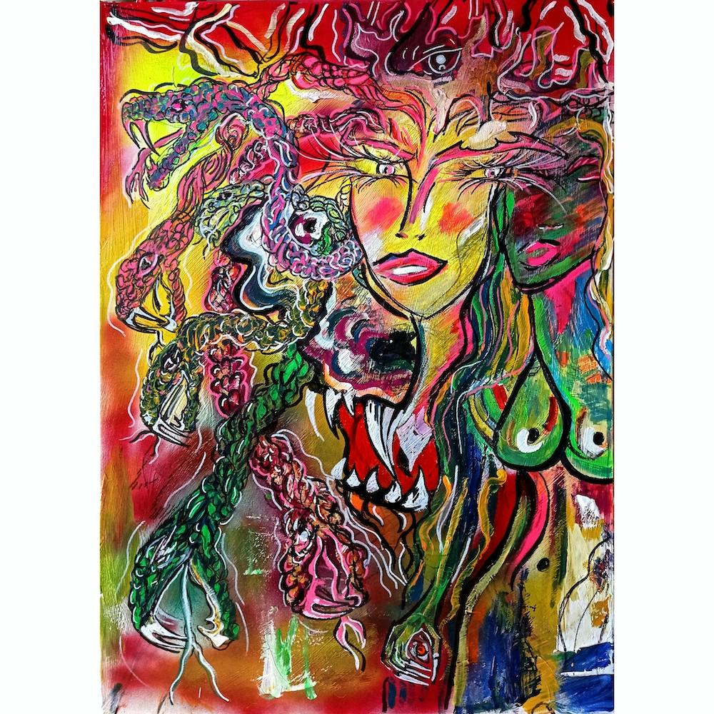 Medusa and her statues 1