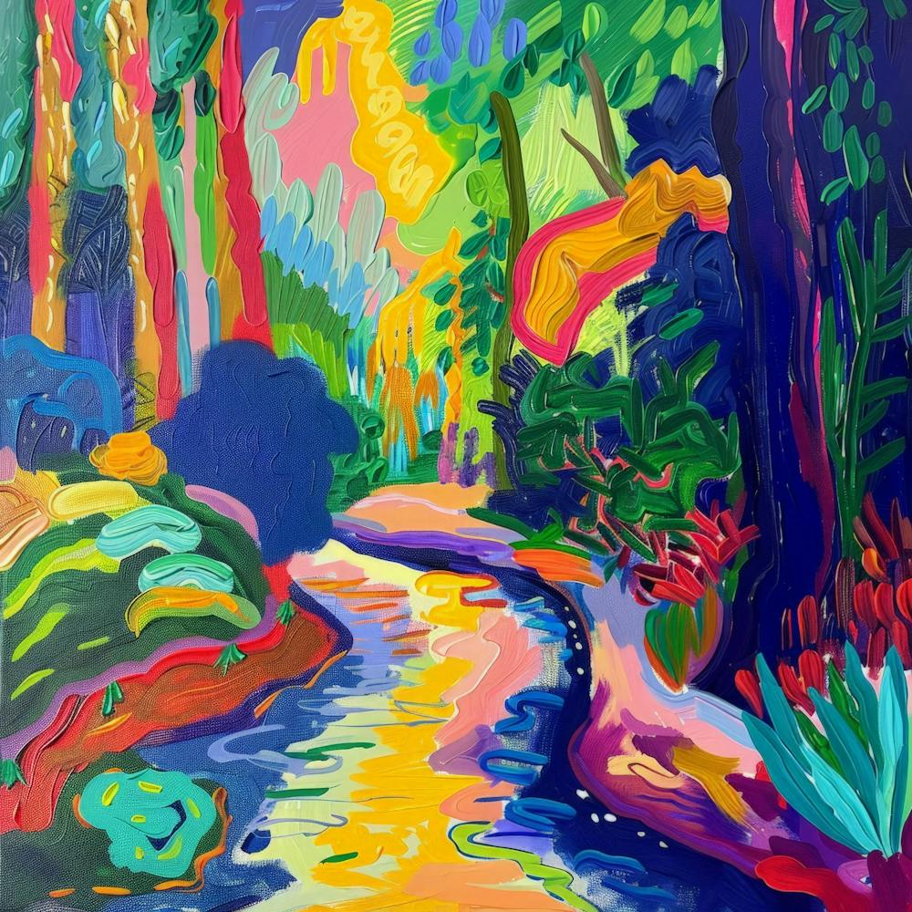 Stream In The Forest