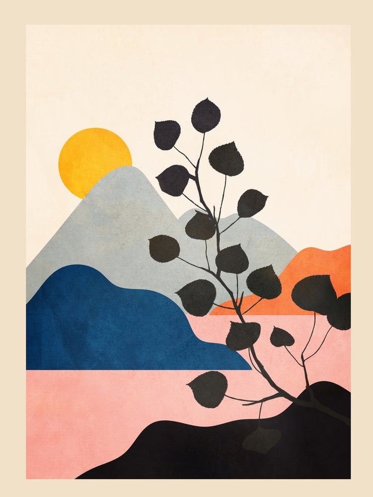 Warm Summer Sunset 01