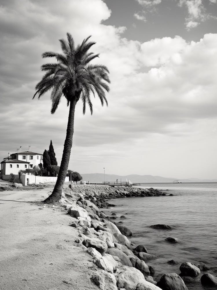 Santa Marinella, Italy, Black And White Photography 2