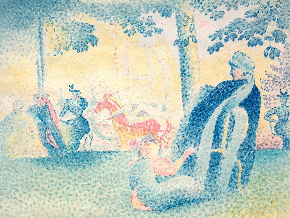 In The Park (1856–1910), Henri Edmond Cross
