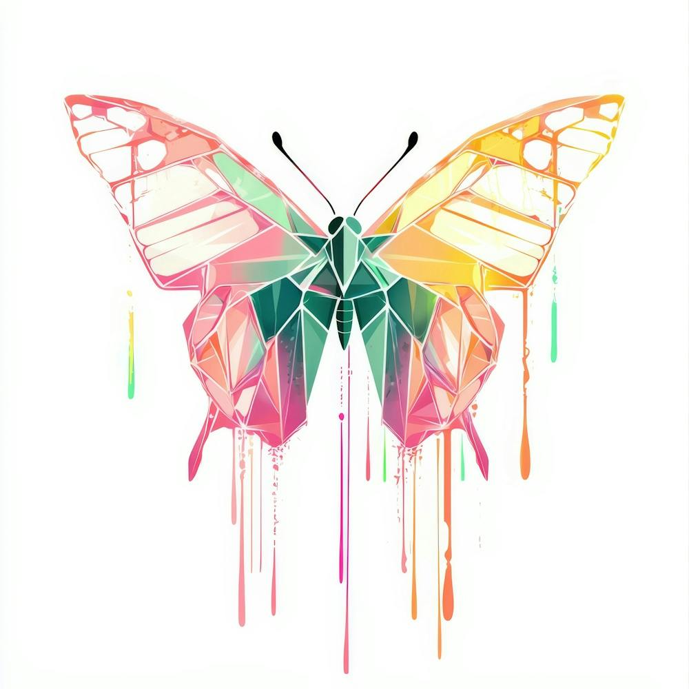 Peinture Papillon 1