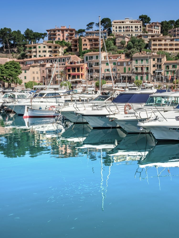 Soller Marina In Spain Majorca
