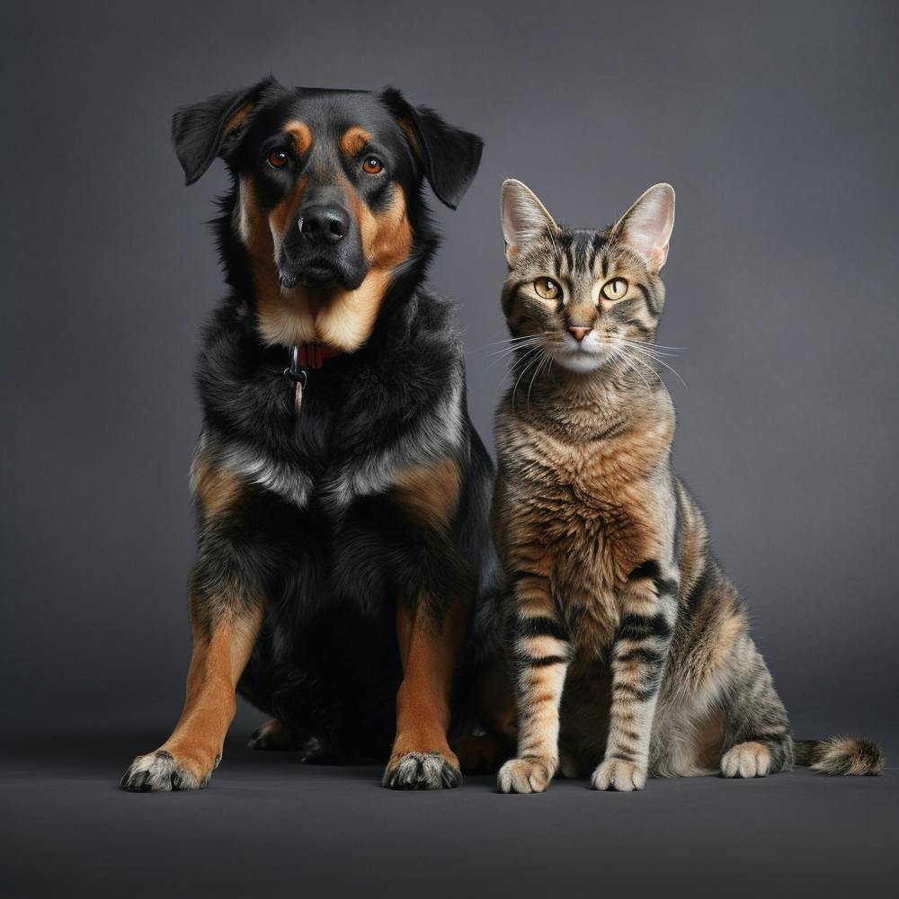 Hund und Katze