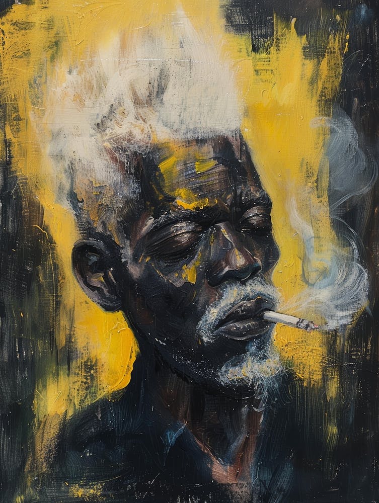Man Smoking A Cigarette 5