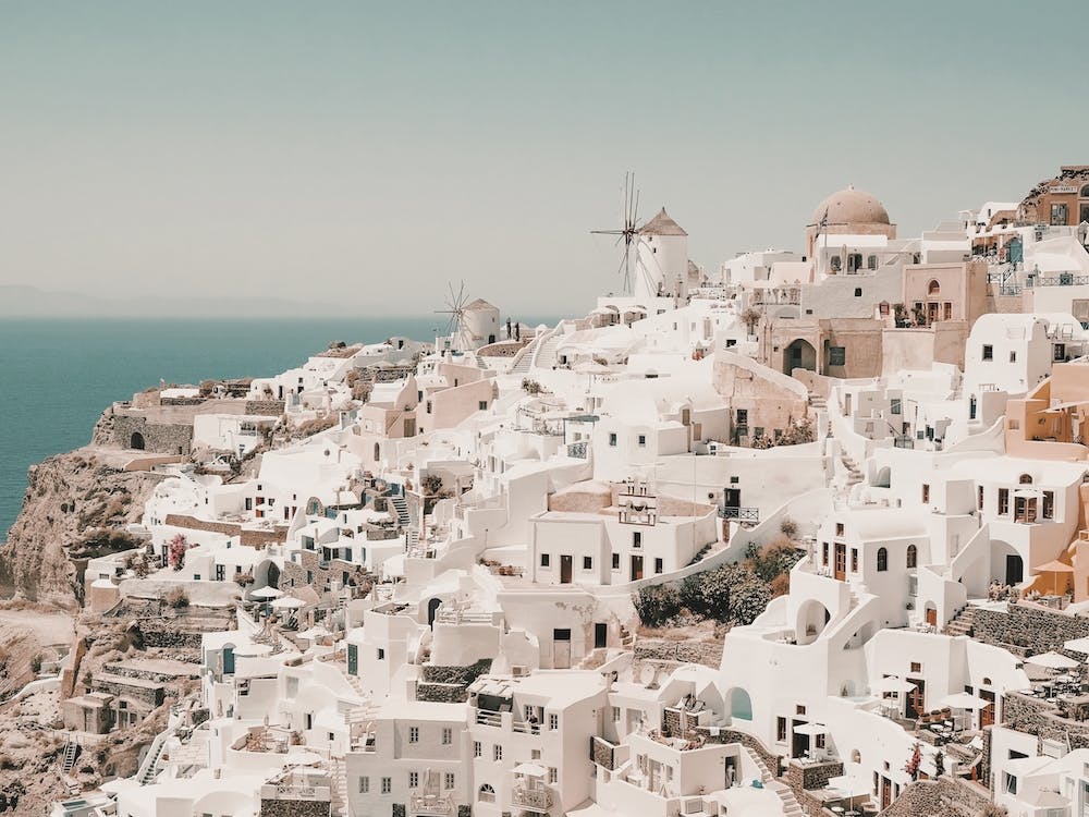 Santorini Villa View