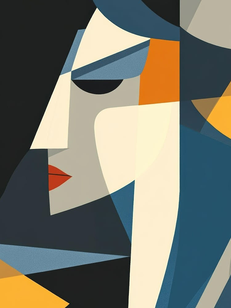 Abstract Portrait Of A Woman 161