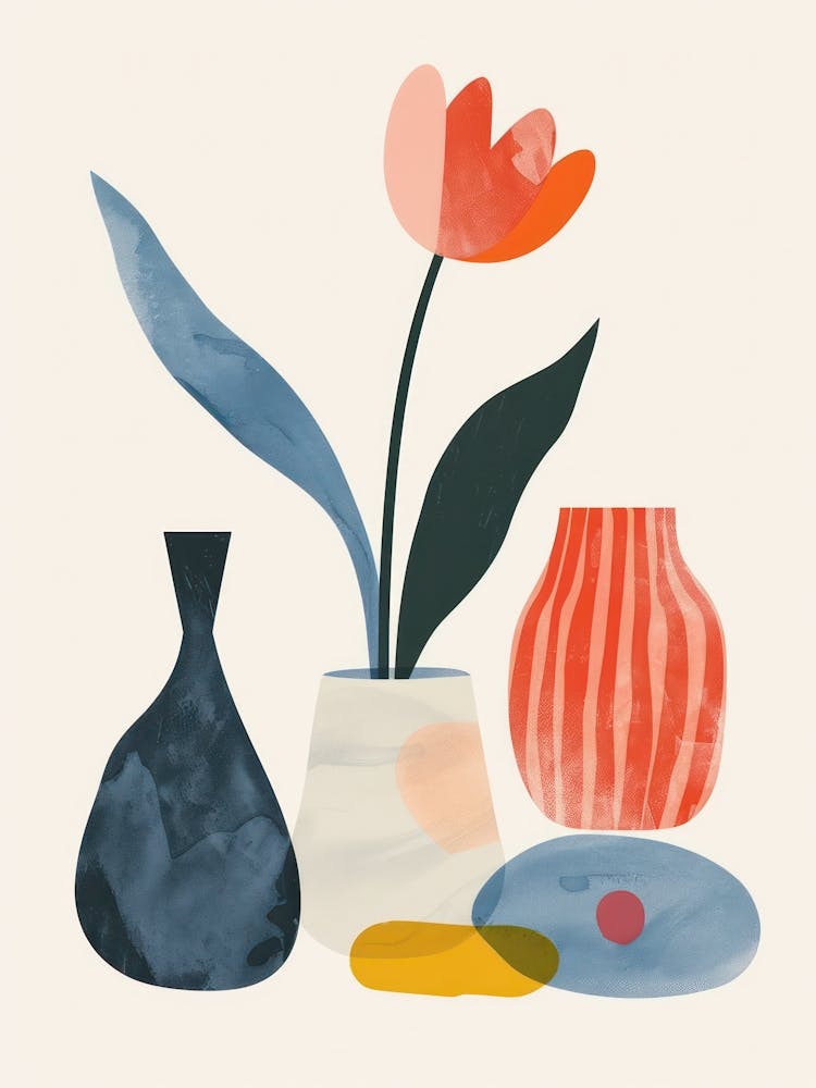 Abstract Vases And Objects 13