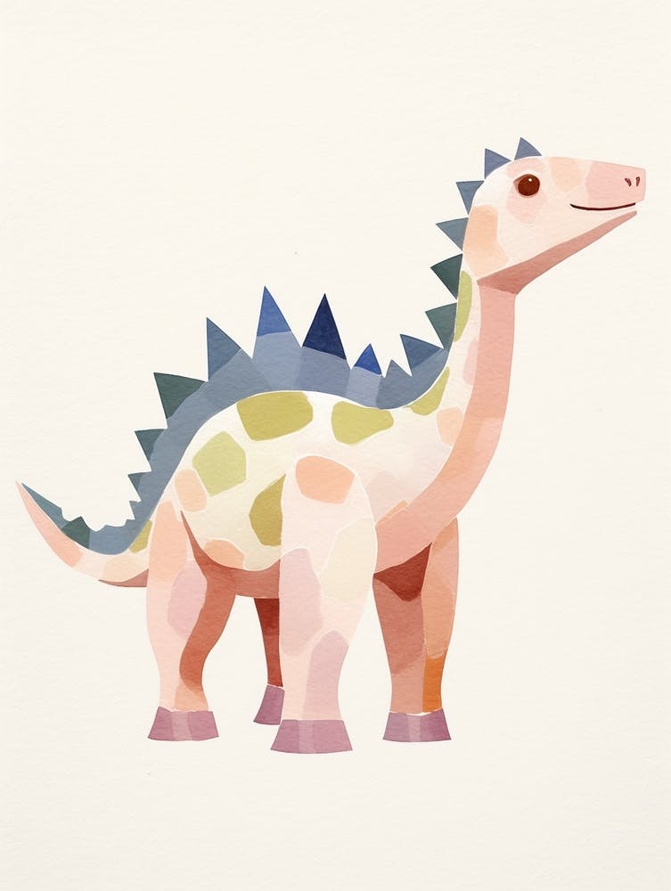 Nursery Dinosaur Art Pachycephalosaurus 4