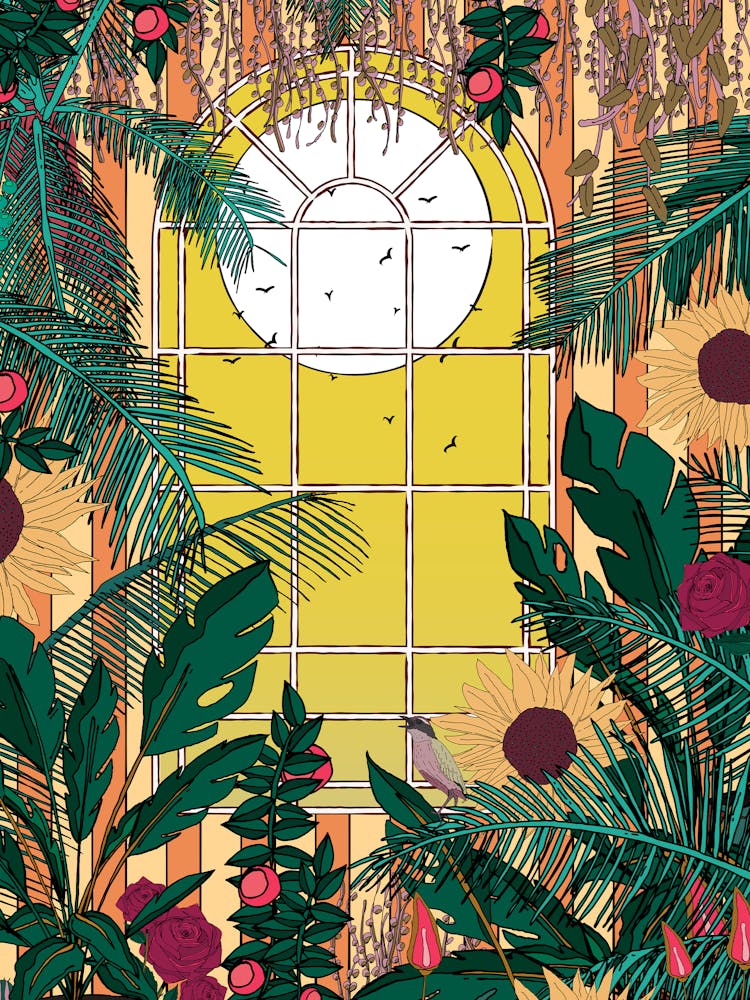 Window In The Garden