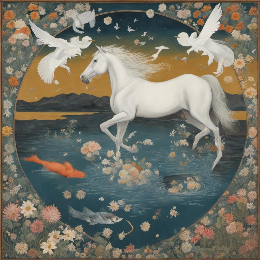 White Horse In The Water
