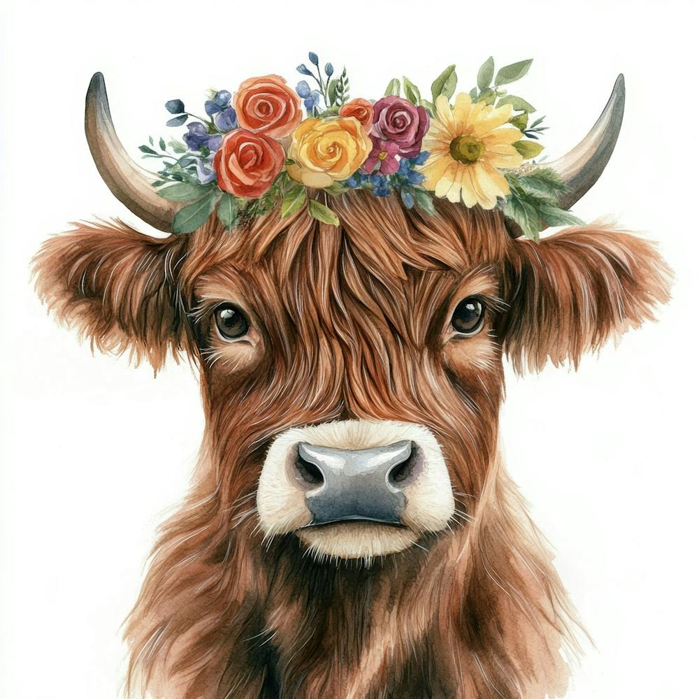 Scottish Cow 1