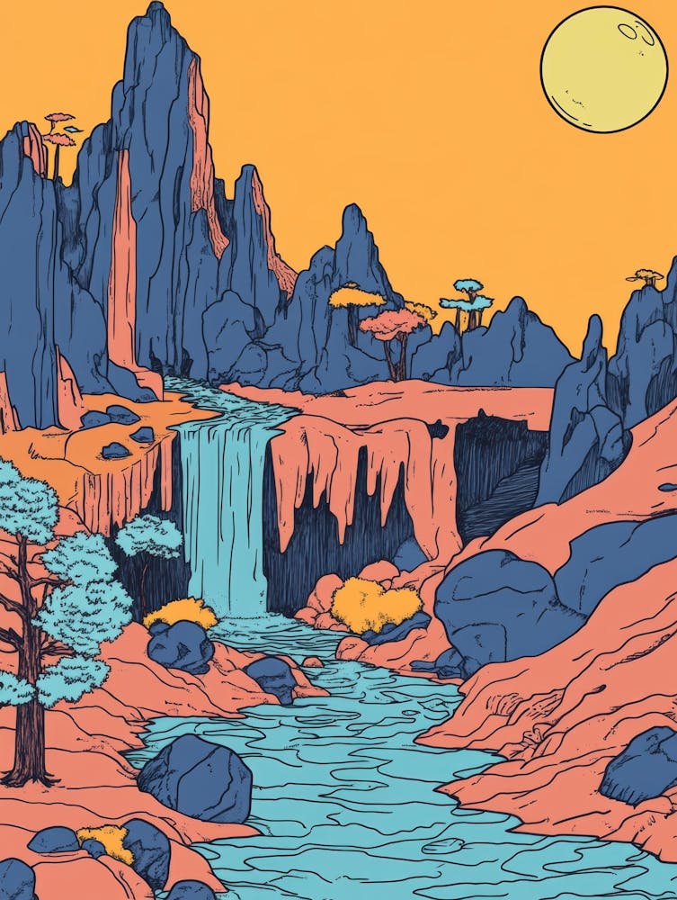 Sahara Desert Landscape