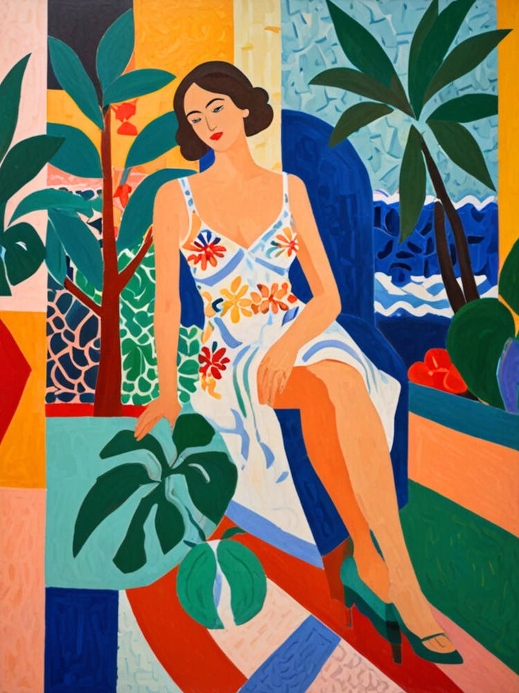 Woman In A Dress 4
