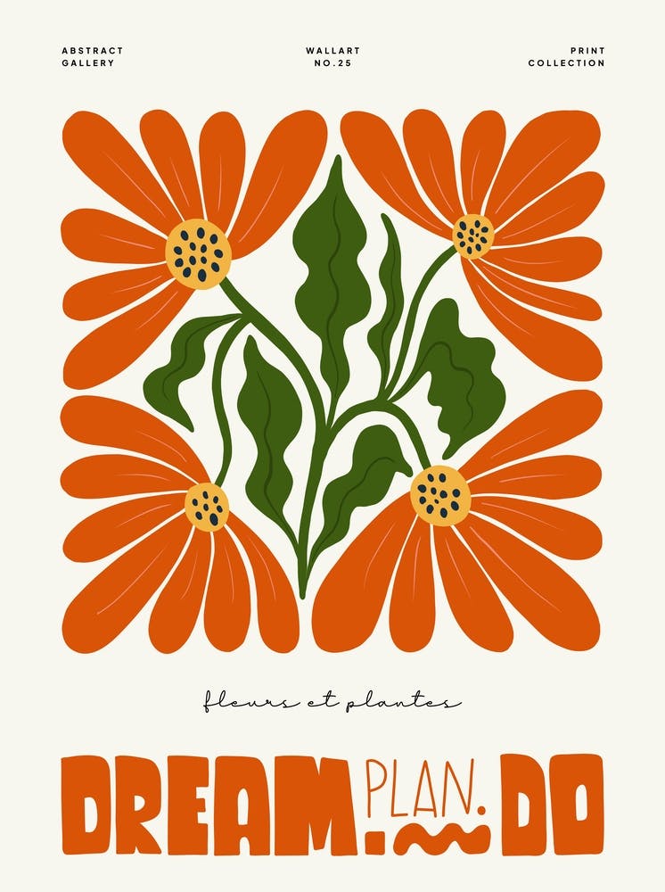 Dream Plan Do Flower Market Matisse Style