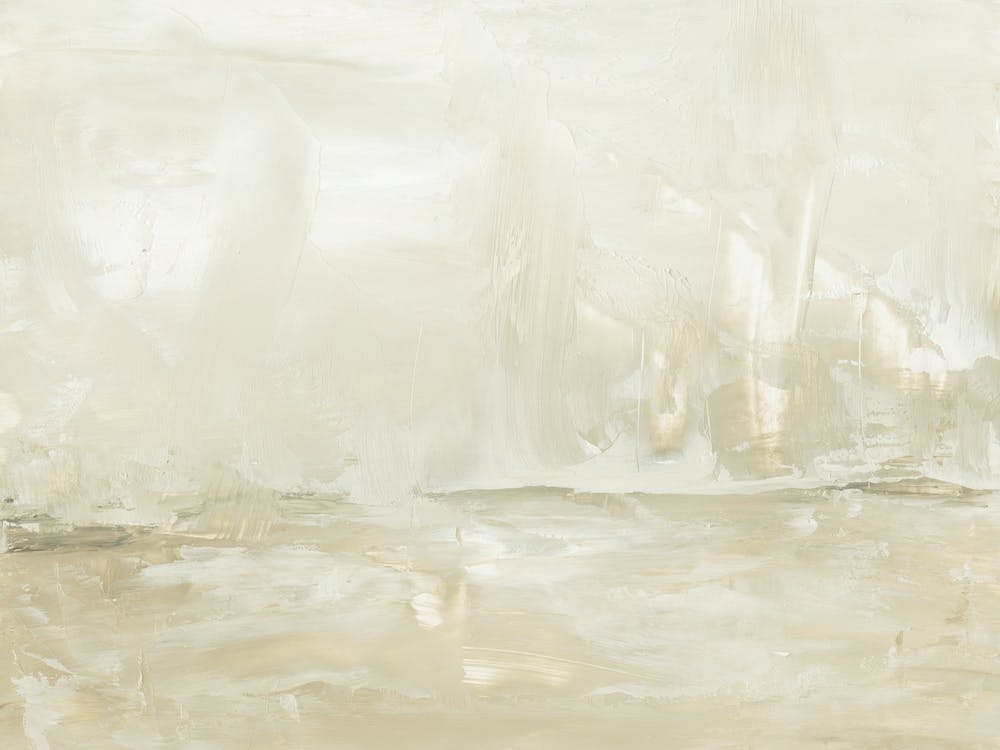 Dawning - Neutral Muted Earth Tone Abstract Painting
