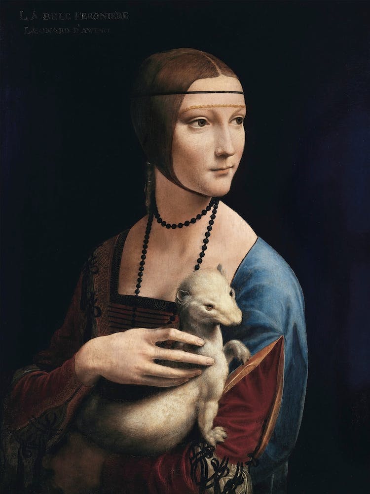 Lady With An Ermine, Leonardo Da Vinci